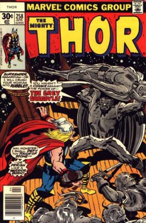 couverture, jaquette Thor 258  - If the Stars be made of Stone!Issues V1 (1966 à 1996) (Marvel) Comics