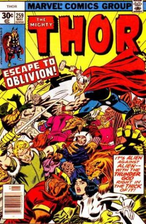 couverture, jaquette Thor 259  - Escape into Oblivion!Issues V1 (1966 à 1996) (Marvel) Comics
