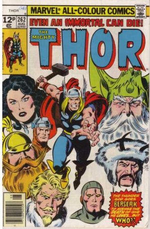 couverture, jaquette Thor 262  - Even An Immortal Can Die!Issues V1 (1966 à 1996) (Marvel) Comics