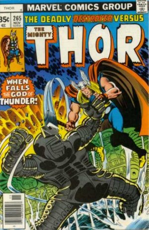 couverture, jaquette Thor 265  - When Falls the God of Thunder...!Issues V1 (1966 à 1996) (Marvel) Comics