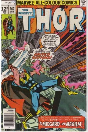 couverture, jaquette Thor 267  - Once More, To Midgard!Issues V1 (1966 à 1996) (Marvel) Comics