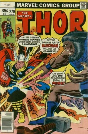 couverture, jaquette Thor 270  - Minute of Madness -- Dark Day of Doom!Issues V1 (1966 à 1996) (Marvel) Comics
