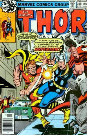 couverture, jaquette Thor 280  - Crisis on Twin Earths!Issues V1 (1966 à 1996) (Marvel) Comics