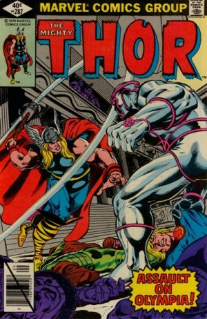 couverture, jaquette Thor 287  - Assault on Olympia!Issues V1 (1966 à 1996) (Marvel) Comics