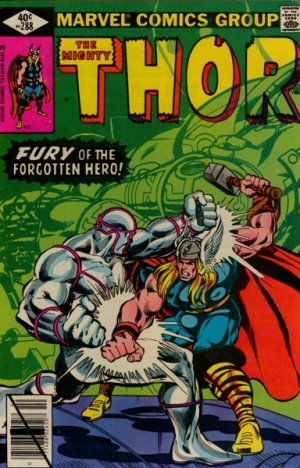 couverture, jaquette Thor 288  - Fury of the Forgotten Hero!Issues V1 (1966 à 1996) (Marvel) Comics