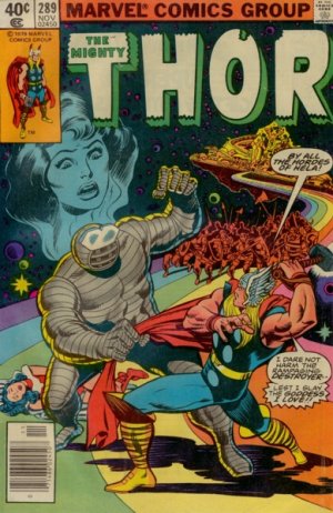 couverture, jaquette Thor 289  - Look Homeward, Asgardian!Issues V1 (1966 à 1996) (Marvel) Comics