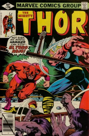 couverture, jaquette Thor 290  - Ring Around the Red Bull!Issues V1 (1966 à 1996) (Marvel) Comics
