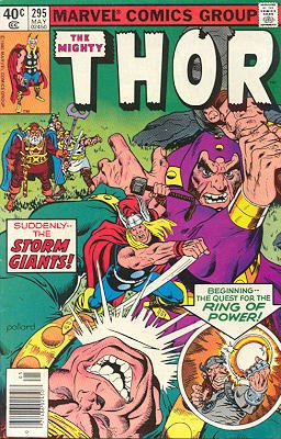 couverture, jaquette Thor 295  - The Price -- and the Pride!Issues V1 (1966 à 1996) (Marvel) Comics