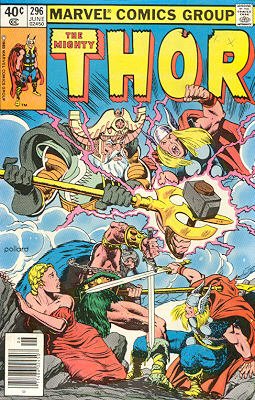 Thor 296 - From Valhalla -- a Valkyrie!