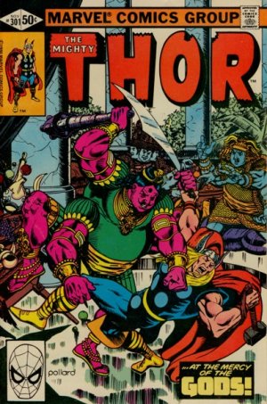 couverture, jaquette Thor 301  - For the Life of Asgard!Issues V1 (1966 à 1996) (Marvel) Comics