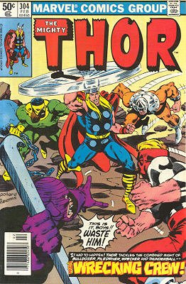 couverture, jaquette Thor 304  - Reckless!Issues V1 (1966 à 1996) (Marvel) Comics
