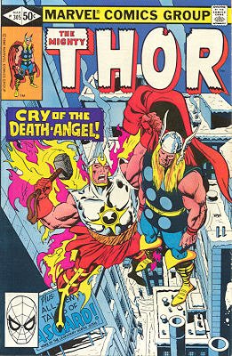 couverture, jaquette Thor 305  - Hark, the Herald Angel Lives!Issues V1 (1966 à 1996) (Marvel) Comics