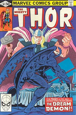 couverture, jaquette Thor 307  - Wings in the Night!Issues V1 (1966 à 1996) (Marvel) Comics