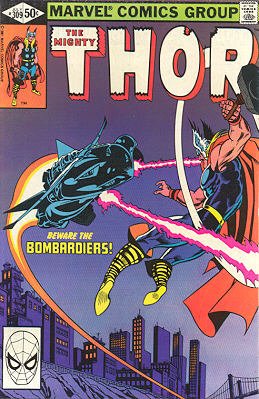couverture, jaquette Thor 309  - Beware the Bombardiers!Issues V1 (1966 à 1996) (Marvel) Comics