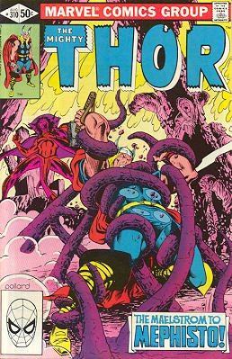 couverture, jaquette Thor 310  - The Maelstrom to MephistoIssues V1 (1966 à 1996) (Marvel) Comics