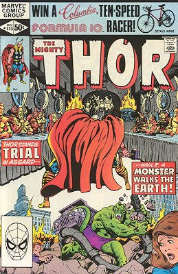 couverture, jaquette Thor 313  - Serpent From the HeavensIssues V1 (1966 à 1996) (Marvel) Comics