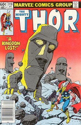 couverture, jaquette Thor 318  - A Kingdom LostIssues V1 (1966 à 1996) (Marvel) Comics