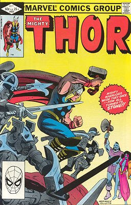 couverture, jaquette Thor 323  - ... Comes a Dark Stranger!Issues V1 (1966 à 1996) (Marvel) Comics