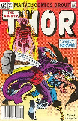 couverture, jaquette Thor 325  - A Deal With DarkothIssues V1 (1966 à 1996) (Marvel) Comics