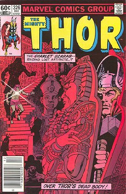 couverture, jaquette Thor 326  - The Scarab Strikes!Issues V1 (1966 à 1996) (Marvel) Comics