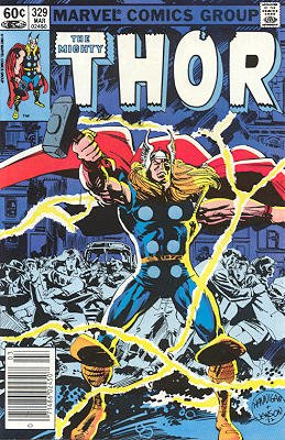 Thor # 329 Issues V1 (1966 à 1996)