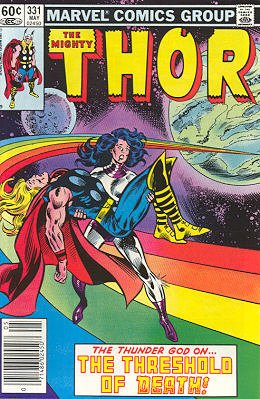 couverture, jaquette Thor 331  - Holy War!Issues V1 (1966 à 1996) (Marvel) Comics