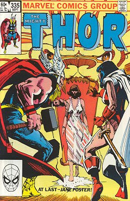 couverture, jaquette Thor 335  - Runequest's End!Issues V1 (1966 à 1996) (Marvel) Comics