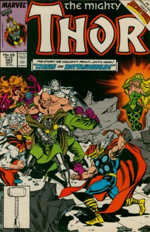 couverture, jaquette Thor 383  - The Secret Love--!Issues V1 (1966 à 1996) (Marvel) Comics