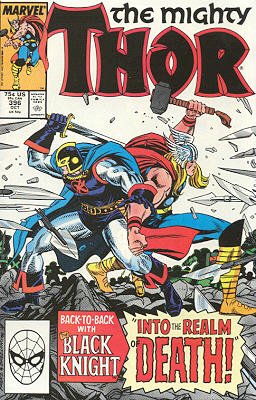 couverture, jaquette Thor 396  - Into the Realm of Death--!Issues V1 (1966 à 1996) (Marvel) Comics