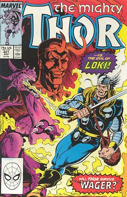 couverture, jaquette Thor 401  - The WagerIssues V1 (1966 à 1996) (Marvel) Comics