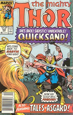 couverture, jaquette Thor 402  - Even an Asgardian Can Die!!Issues V1 (1966 à 1996) (Marvel) Comics