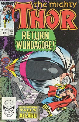 couverture, jaquette Thor 406  - War With Wundagore!Issues V1 (1966 à 1996) (Marvel) Comics