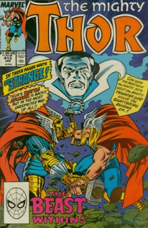 couverture, jaquette Thor 413  - Within Me Dwells a Monster!Issues V1 (1966 à 1996) (Marvel) Comics
