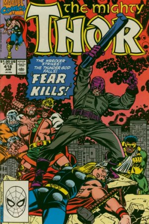 couverture, jaquette Thor 418  - Fear Kills!Issues V1 (1966 à 1996) (Marvel) Comics