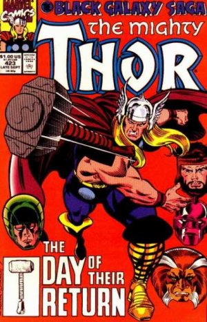 couverture, jaquette Thor 423  - The Day of Their Return!Issues V1 (1966 à 1996) (Marvel) Comics