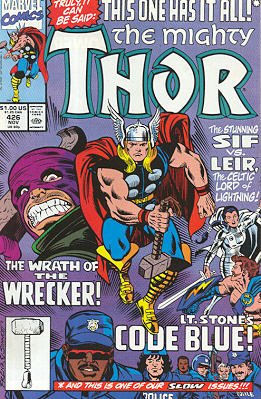 couverture, jaquette Thor 426  - Aftermath!Issues V1 (1966 à 1996) (Marvel) Comics
