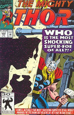 couverture, jaquette Thor 444  - How the Groonk Stole Christmas!Issues V1 (1966 à 1996) (Marvel) Comics