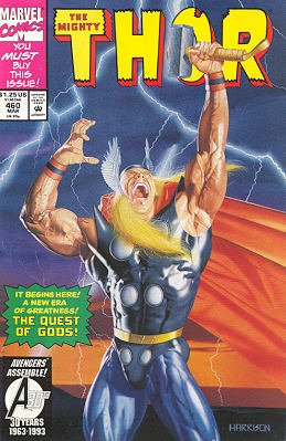 couverture, jaquette Thor 460  - FragmentsIssues V1 (1966 à 1996) (Marvel) Comics