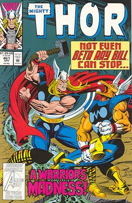 couverture, jaquette Thor 461  - Friends and LoversIssues V1 (1966 à 1996) (Marvel) Comics