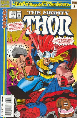 couverture, jaquette Thor 469  - Absolute PowerIssues V1 (1966 à 1996) (Marvel) Comics