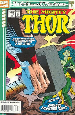 couverture, jaquette Thor 470  - RuinsIssues V1 (1966 à 1996) (Marvel) Comics