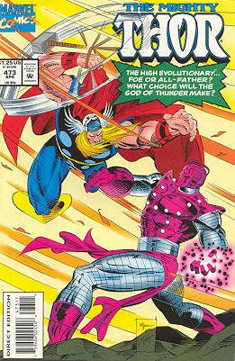 couverture, jaquette Thor 473  - New Gods For Old!Issues V1 (1966 à 1996) (Marvel) Comics