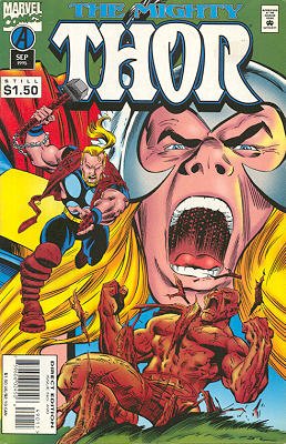 couverture, jaquette Thor 490  - Against the Dying of the Light!Issues V1 (1966 à 1996) (Marvel) Comics