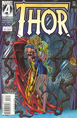 couverture, jaquette Thor 493  - Run DownIssues V1 (1966 à 1996) (Marvel) Comics