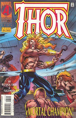 couverture, jaquette Thor 495  - In Mortal GuiseIssues V1 (1966 à 1996) (Marvel) Comics