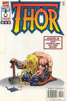 couverture, jaquette Thor 501  - Out of the BlueIssues V1 (1966 à 1996) (Marvel) Comics