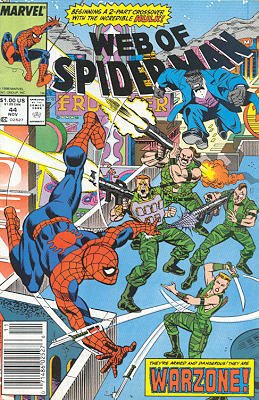Web of Spider-Man # 44 Issues V1 (1985 - 1995)