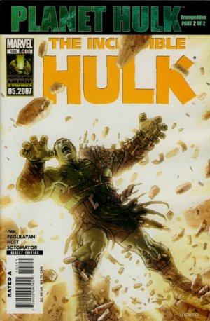 The Incredible Hulk 105 - Planet Hulk: Armageddon Part II