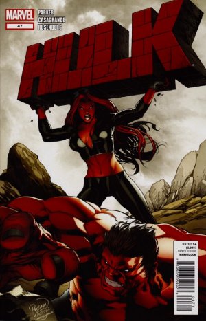 couverture, jaquette Hulk 47  - Red Sky At MorningIssues V3 (2008 - 2012) (Marvel) Comics