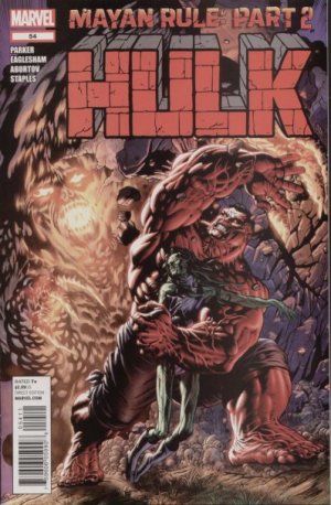 couverture, jaquette Hulk 54  - maian Rule: part 2: ReunionIssues V3 (2008 - 2012) (Marvel) Comics